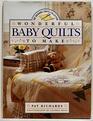 Wonderful baby quilts to make