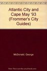Frommer's Comprehensive Travel Guide Atlantic City  Cape May