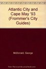 Frommer's Comprehensive Travel Guide Atlantic City  Cape May