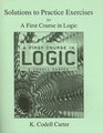 A First Course in Logic Solutions to Practice Exercises
