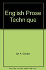 English Prose Technique