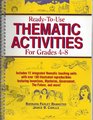 ReadyToUse Thematic Activities for Grades 48