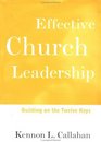 Effective Church Leadership  Building on the Twelve Keys