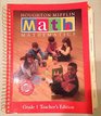 Houghton Mifflin Math Mathematics Gr1 TE