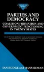 Parties and Democracy Coalition Formation and Government Functioning in Twenty States