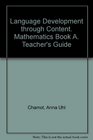 Mathematics Book A Learning Strategies for Problem Solving Teacher's Guide