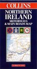 Northern Ireland Motorways and Main Roads Map