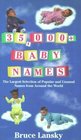 Thirty Five Thousand Plus Baby Names The Largest Selection of Popular and Unusual Names from Around the World