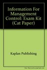 Information for Management Control Exam Kit