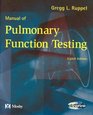 Manual of Pulmonary Function Testing