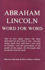 Abraham Lincoln Word for Word