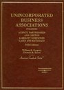 Unincorporated Business Associations Including Agency Partnership and Limited Liability Companies