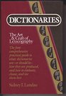 Dictionaries The Art and Craft of Lexicography
