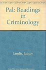 Pal Readings in Criminology