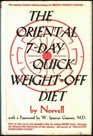 The Oriental 7Day Quick WeightOff Diet