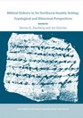 Biblical Hebrew in Its Northwest Semitic Setting: Typological and Historical Perspectives (Publication of the Institute for Advanced Studies, the Hebre)