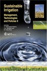 Sustainable Irrigation Management Technologies and Policies II