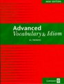 Advance Vocabulary  Idiom