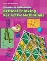 Critical Thinking For Active Math Minds