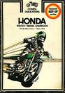 Honda ServiceRepair Handbook 450  500cc Twins19651976