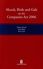 Alcock Bird and Gale on the Companies Act 2006