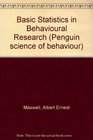 Basic statistics in behavioural research