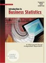 Introduction to Business Statistics A Microsoft Excel Integrated Approach