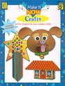 Make It Now Crafts  Includes Color Paper CutOuts Sticker and Directions for Making Six Fun Crafts