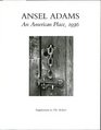 Ansel Adams An American Place  1936