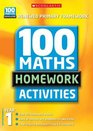 100 Maths Homework Activities Year 1
