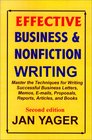 Effective Business  Nonfiction Writing