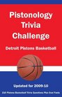 Pistonology Trivia Challenge Detroit Pistons Basketball