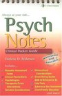 Psych notes Clinical Pocket Guide