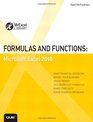 Formulas and Functions: Microsoft Excel 2010 (MrExcel Library)