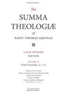 The Summa Theologiae of Saint Thomas Aquinas LatinEnglish Edition Prima Secundae Q 170