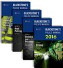 Blackstone's Police Manuals 2016 Four Volume Set
