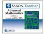 Homeschool Advanced Math 2nd Edition Teacher Lesson and Test Cds