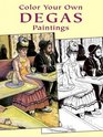 Color Your Own Degas Paintings