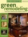 Green Remodeling Your Start toward an EcoFriendly Home
