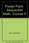 Barron's Regents Power Pack  Sequential Mathematics Course II/Barron's Regents Exams and Answers  Three Year Sequence for High School