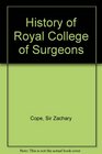 History of Royal College of Surgeons