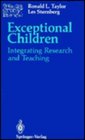 Exceptional Children Integrating Research and Teaching