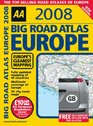 AA 2008 Big Road Atlas Europe (AA Atlases)