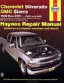Haynes Chevrolet Silverado GMC Sierra 19992001 Repair Manual