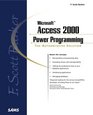 F Scott Barker's Microsoft Access 2000 Power Programming