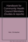Handbook for Community Health Council Members