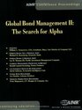 Global Bond Management II The Search for Alpha