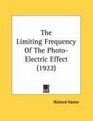 The Limiting Frequency Of The PhotoElectric Effect