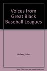 Voices from Great Black Baseball Leagues