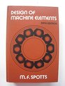 Design of Machine Elements